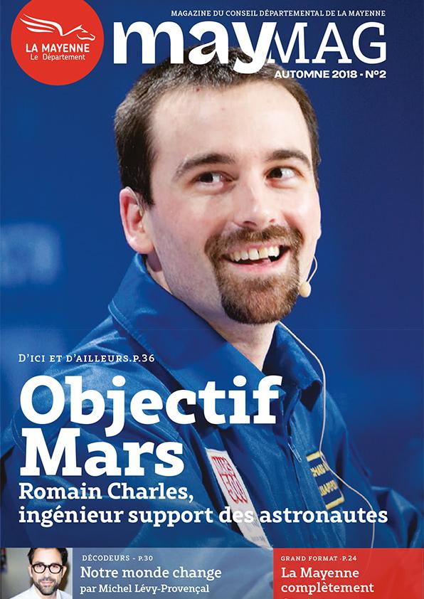 MayMag N°2 - Automne 2018 - Objectif Mars, Romain Charles ingénieur support des astronautes