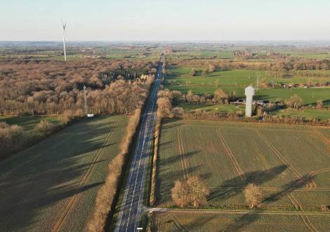 Projet d'aménagement et de sécurisation Sud Mayenne RD962