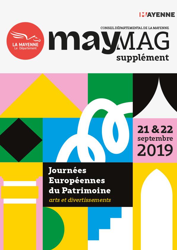 MayMag Supplément Journées Européennes du Patrimoine 2019 - 21 et 22 septembre 2019