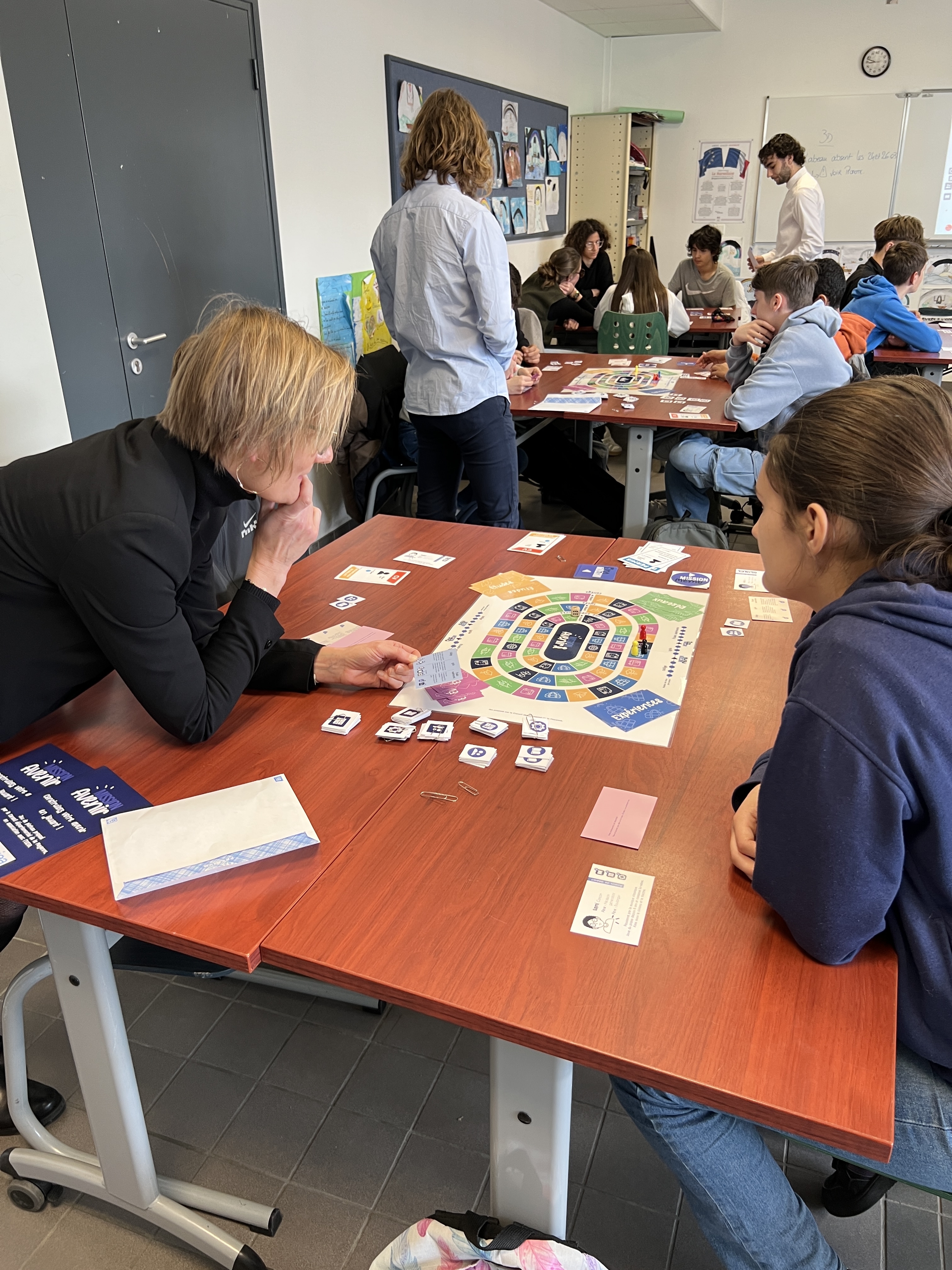 Lancement du jeu Mission Avenir